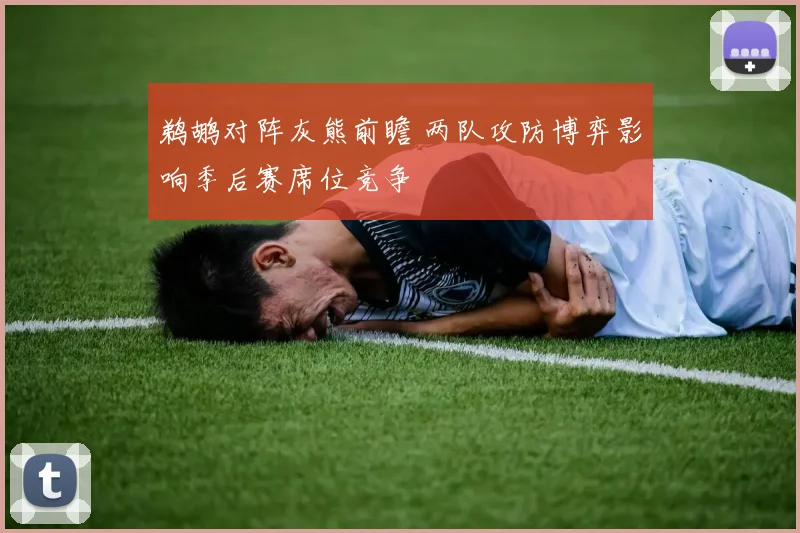 鹈鹕对阵灰熊前瞻 两队攻防博弈影响季后赛席位竞争